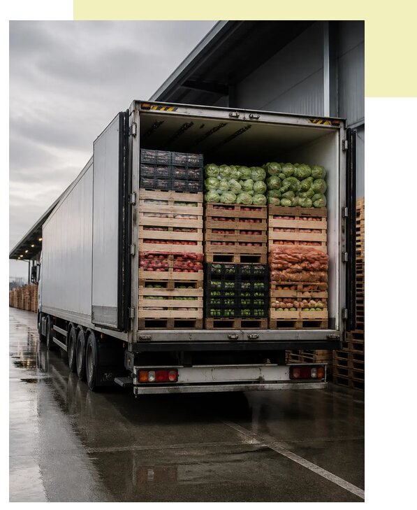 Перевозка плодоовощной продукции в Орёл по цене от 5062 р. | Агросервис-Орл